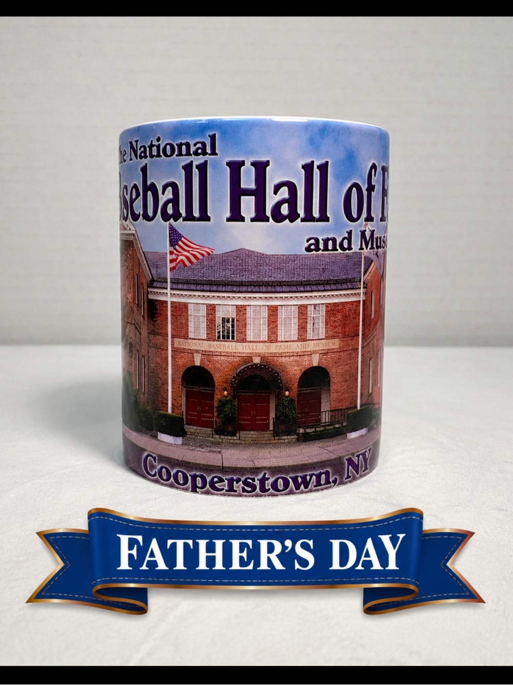 National Baseball Hall Of Fame Mug Souvenir Coffee Cup Cooperstown NY MLB